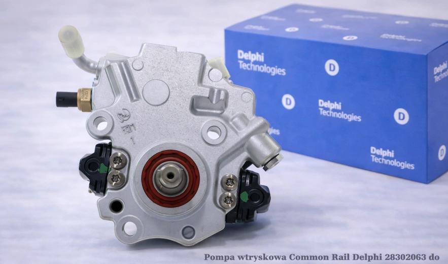 Pompa wtryskowa Common Rail Delphi 28302063 do Mercedes-Benz Viano, 120 kW – nowa, regeneracja