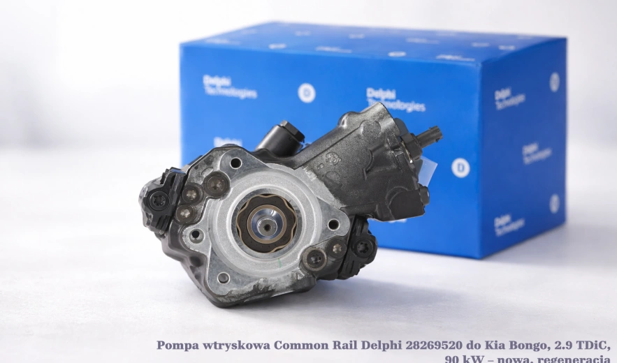 Pompa wtryskowa Common Rail Delphi 28269520 do Kia Bongo, 2.9 TDiC, 90 kW – nowa, regeneracja