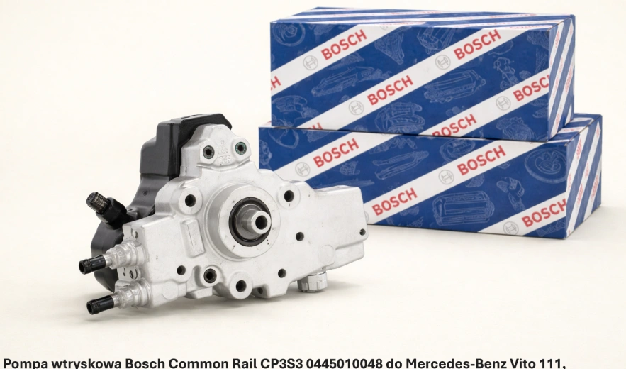 Pompa wtryskowa Bosch Common Rail CP3S3 0445010048 do Mercedes-Benz Vito 111, 2.2 CDI - nowa, regeneracja, cena