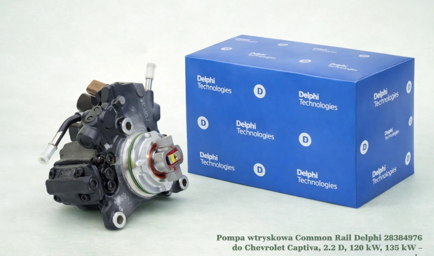 Pompa wtryskowa Common Rail Delphi 28384976 do Chevrolet Captiva, 2.2 D, 120 kW, 135 kW – nowa, regeneracja