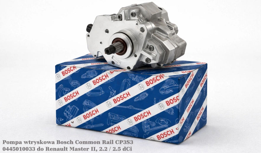 Pompa wtryskowa Bosch Common Rail CP3S3 0445010033 do Renault Master II, 2.2 / 2.5 dCi - nowa, regeneracja, cena