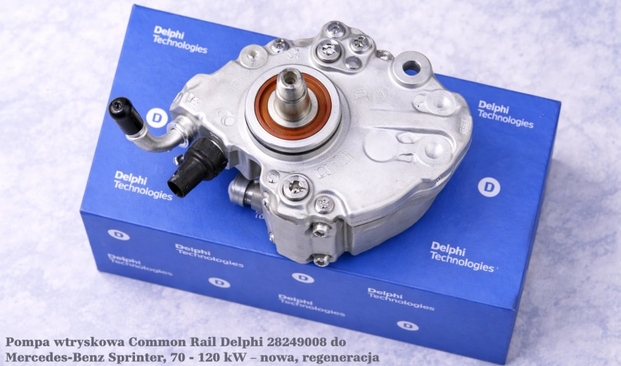 Pompa wtryskowa Common Rail Delphi 28249008 do Mercedes-Benz Sprinter, 70 - 120 kW – nowa, regeneracja