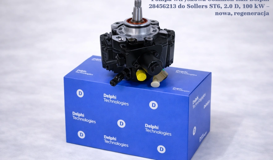Pompa wtryskowa Common Rail Delphi 28456213 do Sollers ST6, 2.0 D, 100 kW – nowa, regeneracja