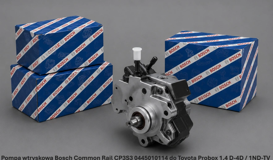 Pompa wtryskowa Bosch Common Rail CP3S3 0445010114 do Toyota Probox 1.4 D-4D / 1ND-TV - nowa, regeneracja, cena