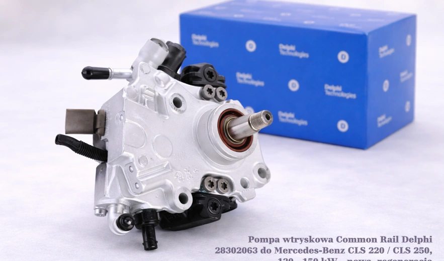 Pompa wtryskowa Common Rail Delphi 28302063 do Mercedes-Benz CLS 220 / CLS 250, 120 - 150 kW – nowa, regeneracja