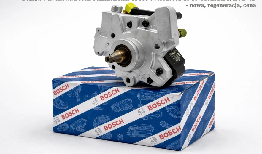 Pompa wtryskowa Bosch Common Rail CP3S3 0445010392 do Toyota Auris I, 1.4 D-4D - nowa, regeneracja, cena