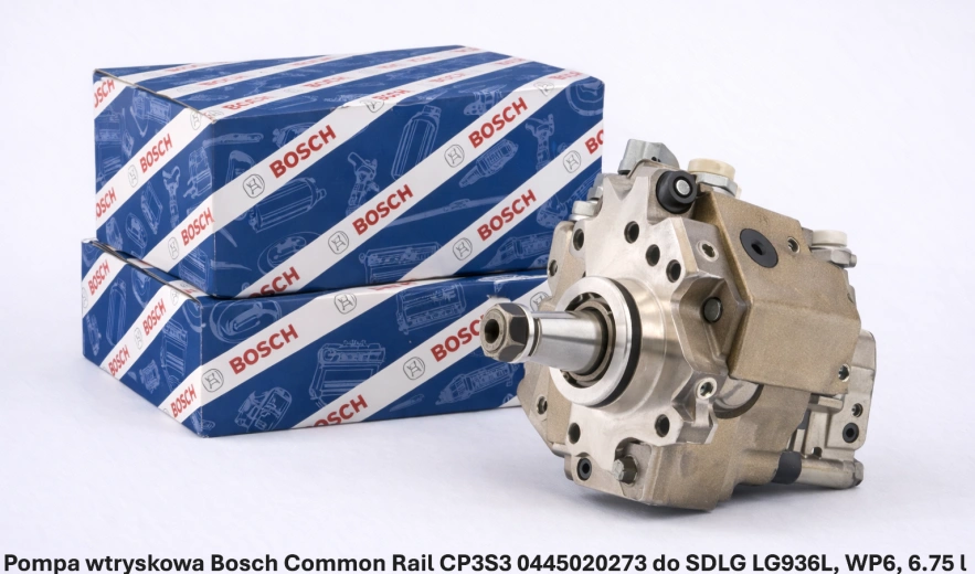 Pompa wtryskowa Bosch Common Rail CP3S3 0445020273 do SDLG LG936L, WP6, 6.75 l - nowa, regeneracja, cena