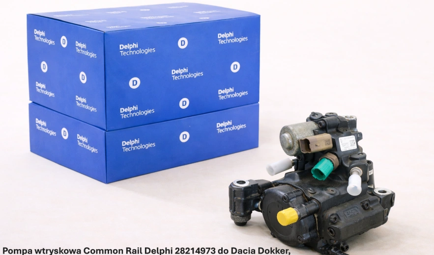 Pompa wtryskowa Common Rail Delphi 28214973 do Dacia Dokker, 55/65kW– nowa, regeneracja