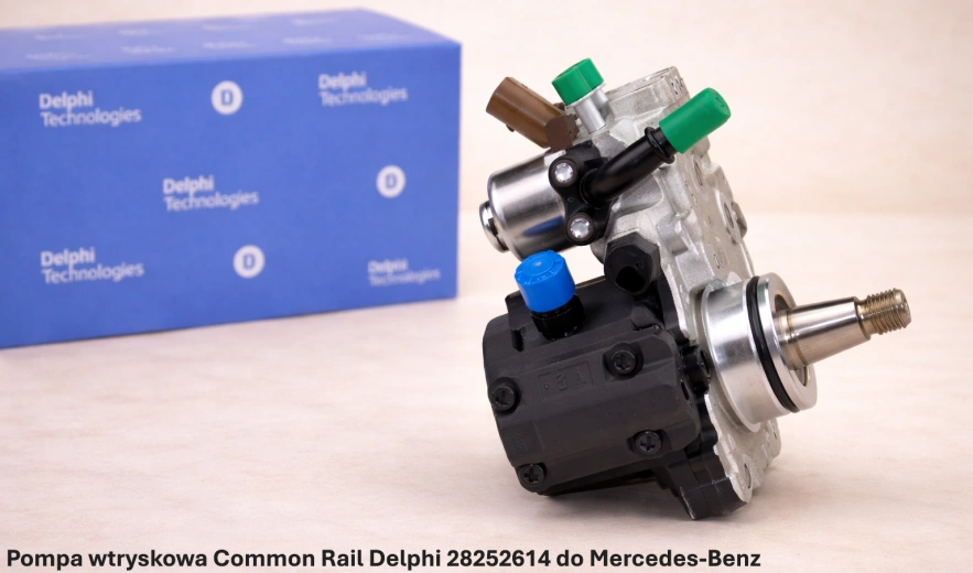 Pompa wtryskowa Common Rail Delphi 28252614 do Mercedes-Benz Viano, 100-120 kW– nowa, regeneracja