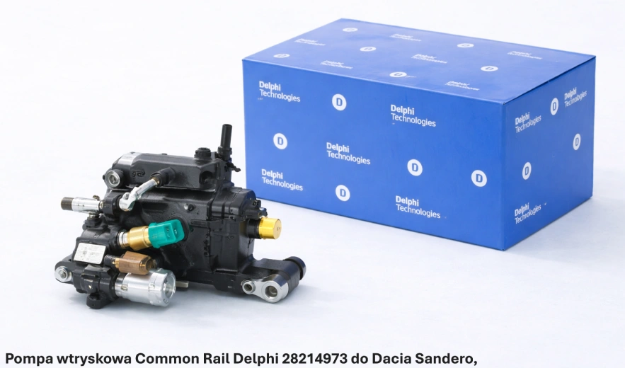 Pompa wtryskowa Common Rail Delphi 28214973 do Dacia Sandero, 55-65kW– nowa, regeneracja