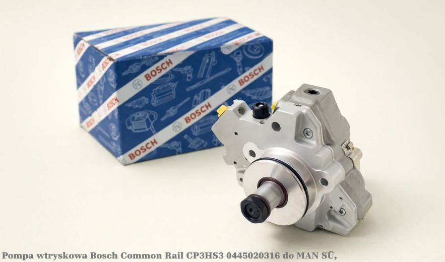Pompa wtryskowa Bosch Common Rail CP3HS3 0445020316 do MAN SÜ, 10.5 D2066 - nowa, regeneracja, cena