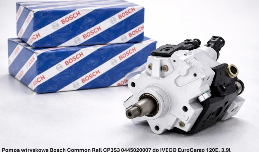 Pompa wtryskowa Bosch Common Rail CP3S3 0445020007 do IVECO EuroCargo 120E, 3.9l - nowa, regeneracja, cena