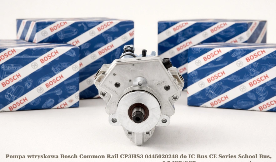 Pompa wtryskowa Bosch Common Rail CP3HS3 0445020248 do IC Bus CE Series School Bus, 6.7 ISB/QSB - nowa, regeneracja, cena