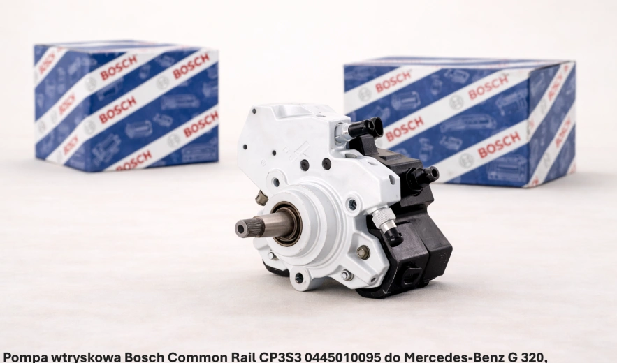 Pompa wtryskowa Bosch Common Rail CP3S3 0445010095 do Mercedes-Benz G 320, 3.0 CDI - nowa, regeneracja, cena