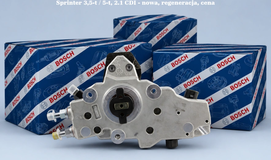 Pompa wtryskowa Bosch Common Rail CP3S3 0445010336 do Mercedes-Benz Sprinter 3,5-t / 5-t, 2.1 CDI - nowa, regeneracja, cena