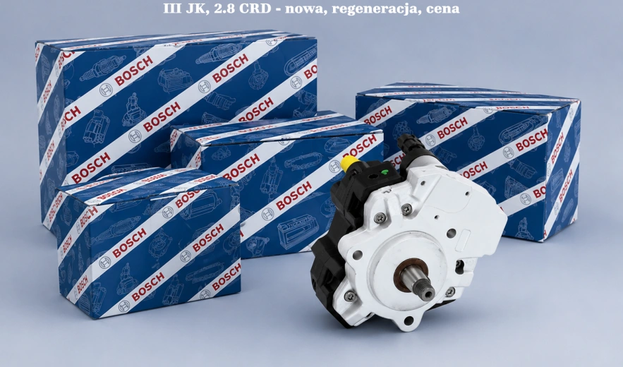 Pompa wtryskowa Bosch Common Rail CP3S3 0445010152 do Jeep Wrangler III JK, 2.8 CRD - nowa, regeneracja, cena