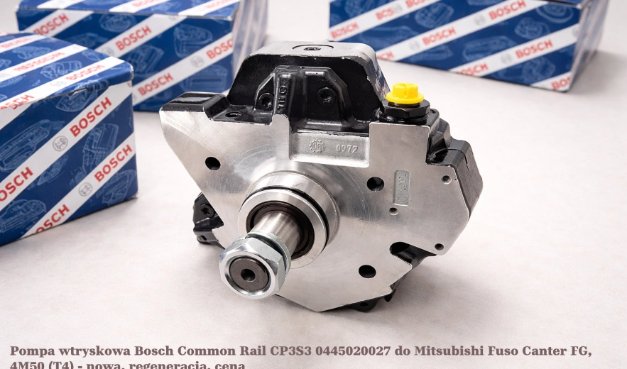 Pompa wtryskowa Bosch Common Rail CP3S3 0445020027 do Mitsubishi Fuso Canter FG, 4M50 (T4) - nowa, regeneracja, cena