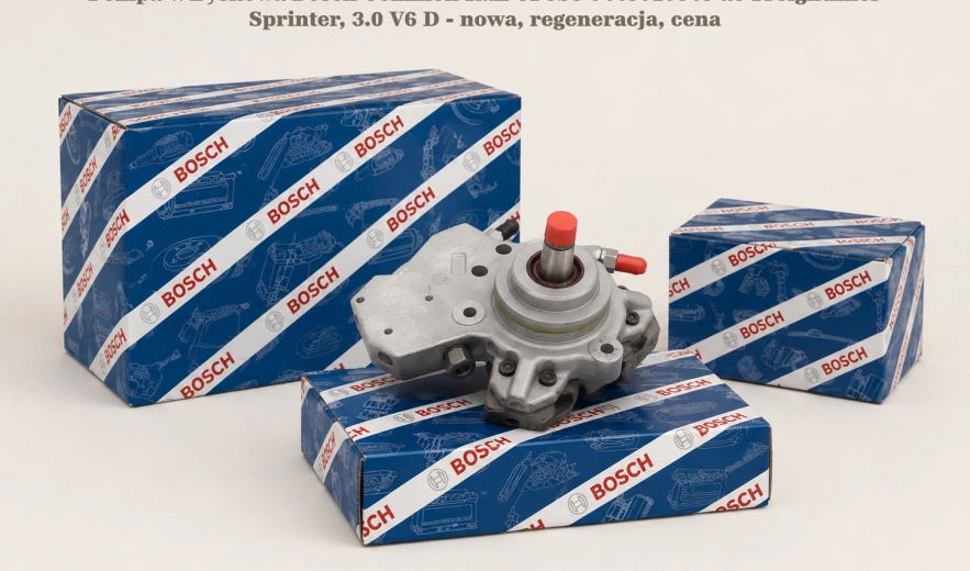 Pompa wtryskowa Bosch Common Rail CP3S3 0445010345 do Freightliner Sprinter, 3.0 V6 D - nowa, regeneracja, cena