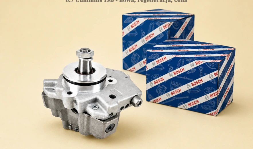 Pompa wtryskowa Bosch Common Rail CP3HS3 0445020107 do DINA Runner 9, 6.7 Cummins ISB - nowa, regeneracja, cena