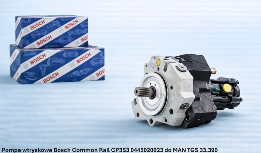 Pompa wtryskowa Bosch Common Rail CP3S3 0445020023 do MAN TGS 33.390 – D2066 – LF02 - nowa, regeneracja, cena