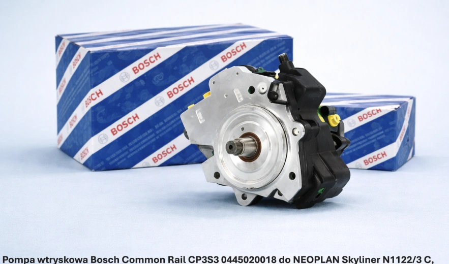 Pompa wtryskowa Bosch Common Rail CP3S3 0445020018 do NEOPLAN Skyliner N1122/3 C, 12.8 l, D2876 LOH20 - nowa, regeneracja, cena
