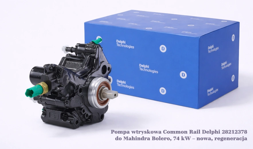 Pompa wtryskowa Common Rail Delphi 28212378 do Mahindra Bolero, 74 kW – nowa, regeneracja