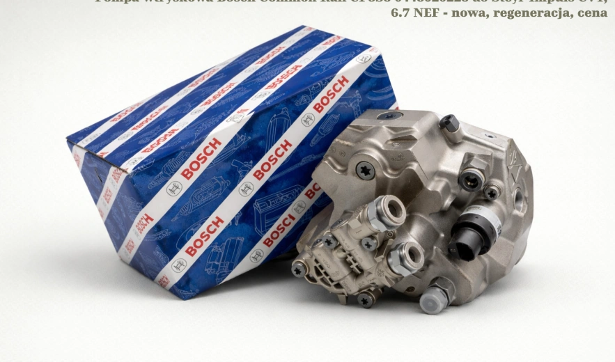 Pompa wtryskowa Bosch Common Rail CP3S3 0445020223 do Steyr Impuls CVT, 6.7 NEF - nowa, regeneracja, cena