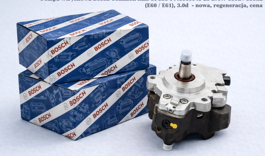Pompa wtryskowa Bosch Common Rail CP3S3 0445010045 do BMW 530d / 530xd (E60 / E61), 3.0d - nowa, regeneracja, cena
