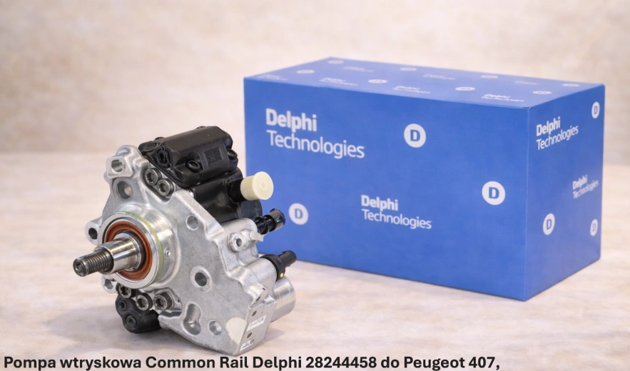 Pompa wtryskowa Common Rail Delphi 28244458 do Peugeot 407, 100-120kW– nowa, regeneracja