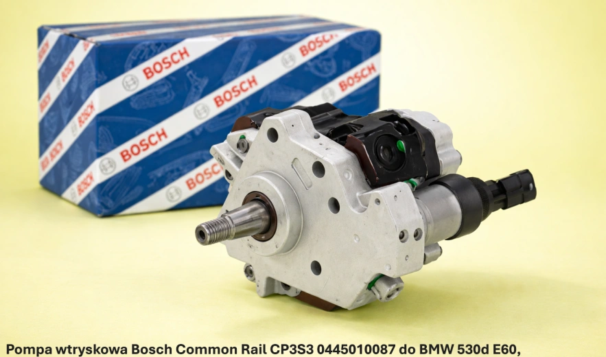 Pompa wtryskowa Bosch Common Rail CP3S3 0445010087 do BMW 530d E60, 3.0d - nowa, regeneracja, cena