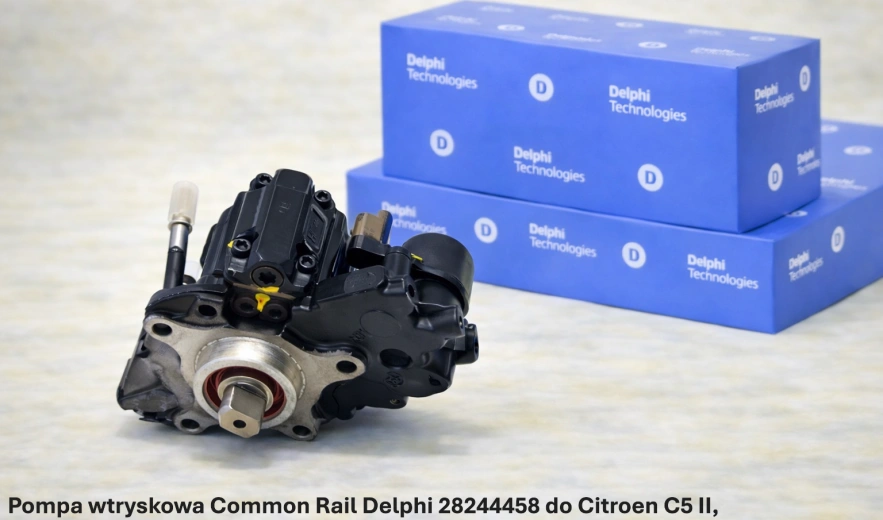 Pompa wtryskowa Common Rail Delphi 28244458 do Citroen C5 II, 100kW– nowa, regeneracja