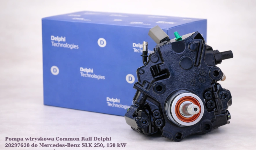 Pompa wtryskowa Common Rail Delphi 28297638 do Mercedes-Benz SLK 250, 150 kW – nowa, regeneracja