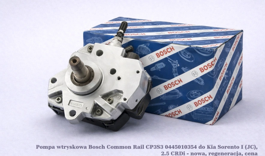 Pompa wtryskowa Bosch Common Rail CP3S3 0445010354 do Kia Sorento I (JC), 2.5 CRDi - nowa, regeneracja, cena