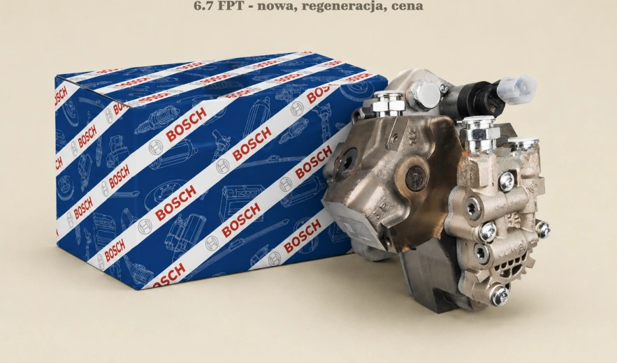 Pompa wtryskowa Bosch Common Rail CP3S3 0445020123 do New Holland T6.165, 6.7 FPT - nowa, regeneracja, cena