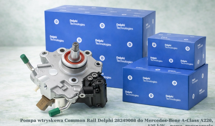 Pompa wtryskowa Common Rail Delphi 28249008 do Mercedes-Benz A-Class A220, 125 kW – nowa, regeneracja