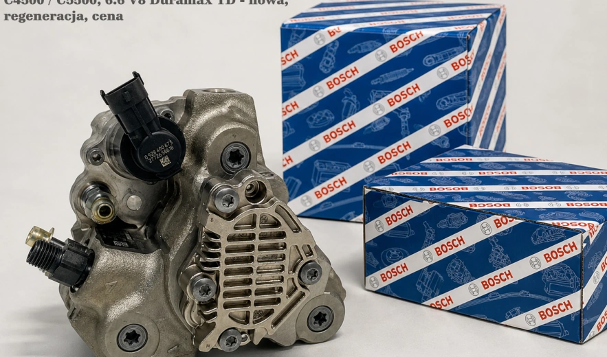 Pompa wtryskowa Bosch Common Rail CP3HS3 0445020105 do Chevrolet Kodiak C4500 / C5500, 6.6 V8 Duramax TD - nowa, regeneracja, cena