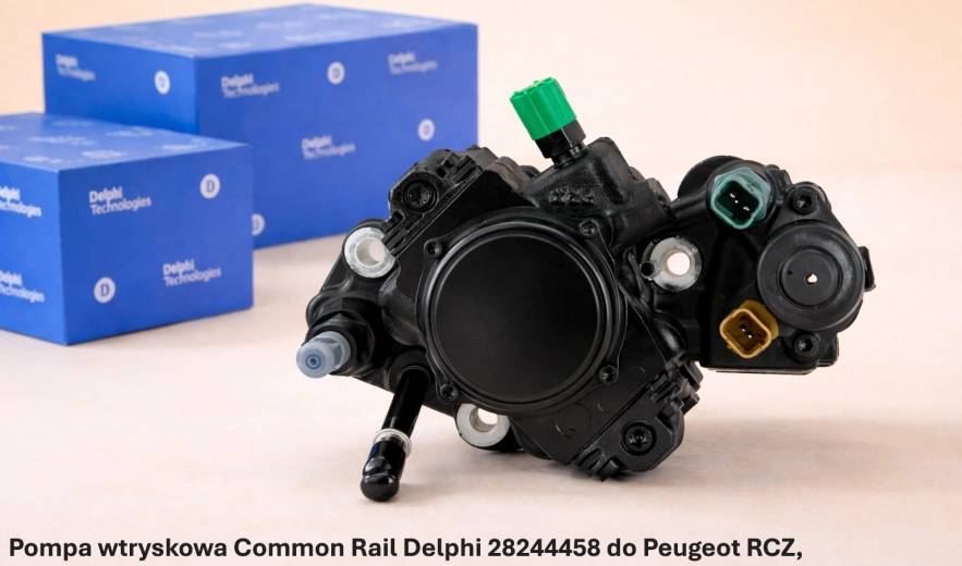 Pompa wtryskowa Common Rail Delphi 28244458 do Peugeot RCZ, 120kW– nowa, regeneracja