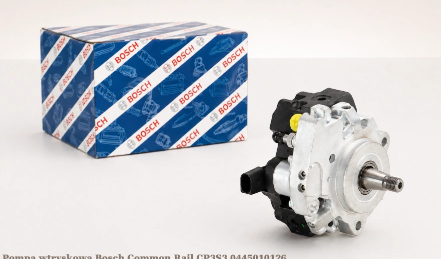 Pompa wtryskowa Bosch Common Rail CP3S3 0445010126 do BMW 635d (E63, E64), 3.0d - nowa, regeneracja, cena