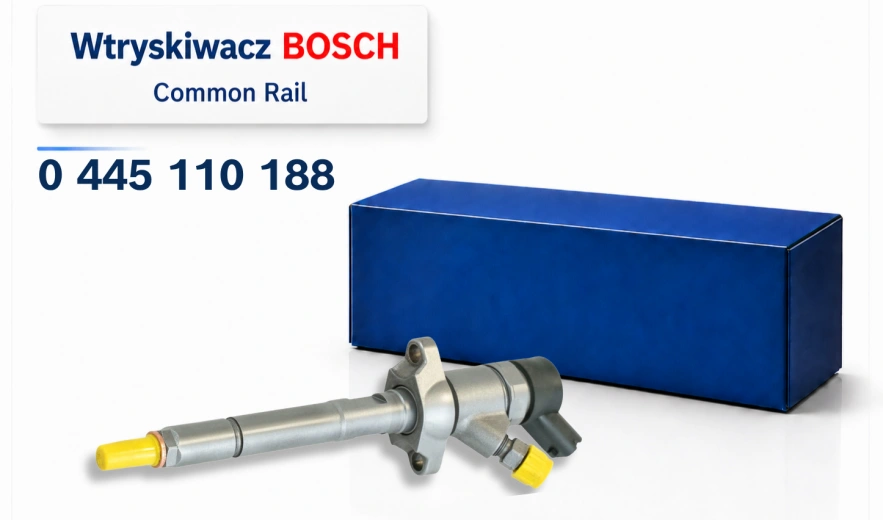 Wtryskiwacz Bosch 0445110188 Peugeot Ford Mazda Volvo 1.6 diesel - zakup i regeneracja