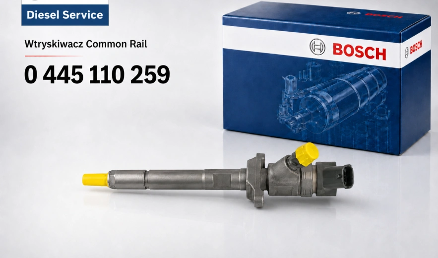 Wtryskiwacz Bosch 0445110259 1.6 HDi TDCi – zakup, regeneracja i dobór