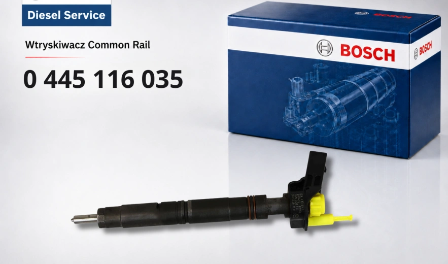 Wtryskiwacz Bosch 0445116035 Volkswagen 2.0 TDI – zakup, regeneracja i dobór