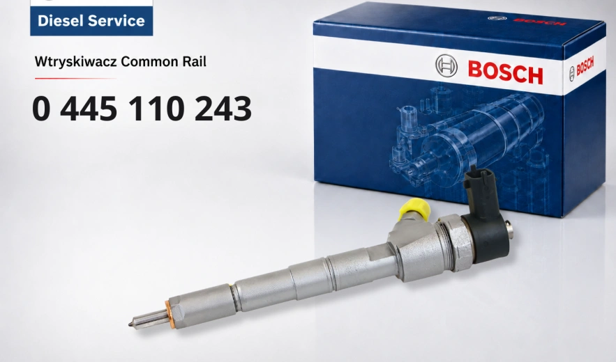 Wtryskiwacz Bosch 0445110243 Alfa Romeo Fiat Opel 1.9 Diesel – zakup i regeneracja