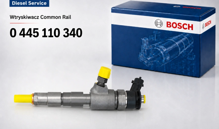 Wtryskiwacz Bosch 0445110340 Citroen Peugeot Ford 1.6 HDi TDCi – zakup i regeneracja
