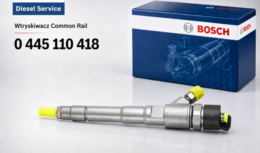 Wtryskiwacz Bosch 0445110418 2.3 Multijet JTD – zakup, regeneracja i dobór