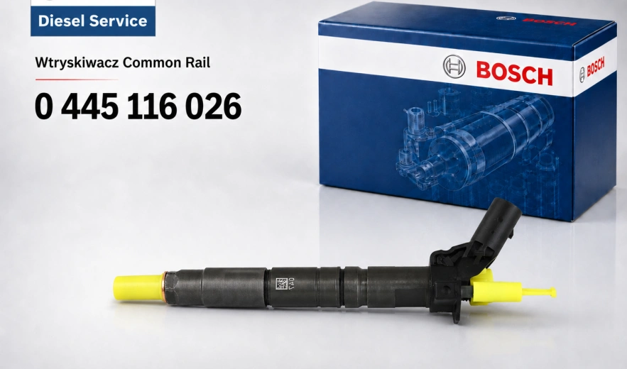 Wtryskiwacz Bosch 0445116026 Mercedes-Benz 3.0 CDI BlueTEC – zakup, regeneracja i dobór