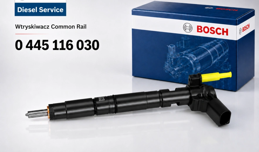 Wtryskiwacz Bosch 0445116030 2.0 TDI Common Rail – zakup, regeneracja, wysyłka