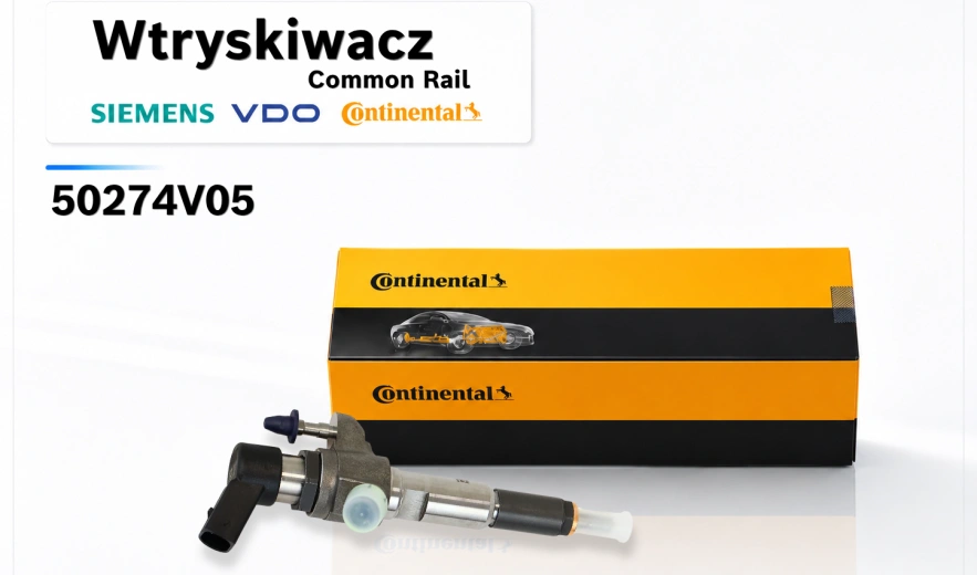 Wtryskiwacz Siemens VDO / Continental 50274V05 Citroën Ford Peugeot Volvo 1.6 HDi i TDCi – zakup i regeneracja