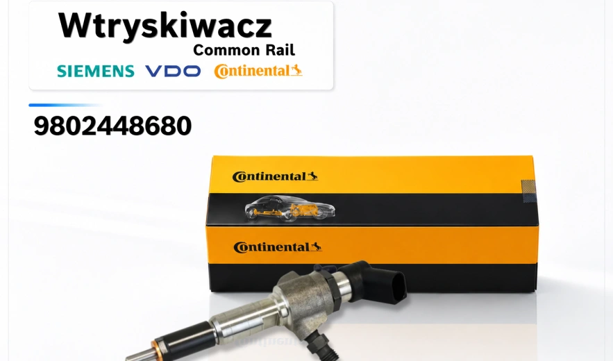 Wtryskiwacz Siemens VDO / Continental 9802448680 Citroën Peugeot Ford Volvo 1.6 diesel – zakup i regeneracja
