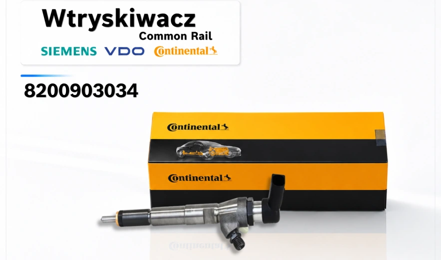 Wtryskiwacz Siemens VDO / Continental 8200903034 Renault Dacia Nissan 1.5 dCi – zakup i regeneracja