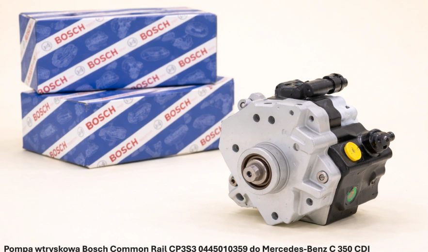 Pompa wtryskowa Bosch Common Rail CP3S3 0445010359 do Mercedes-Benz C 350 CDI - nowa, regeneracja, cena